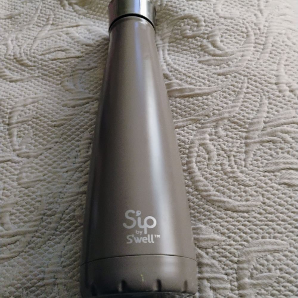 Swell Sip Stainless Steel Water Bottle - Gray